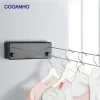 Tendedero Retráctil de Acero Inoxidable COOANHO: Solución Ajustable para Ahorrar Espacio en tu Hogar